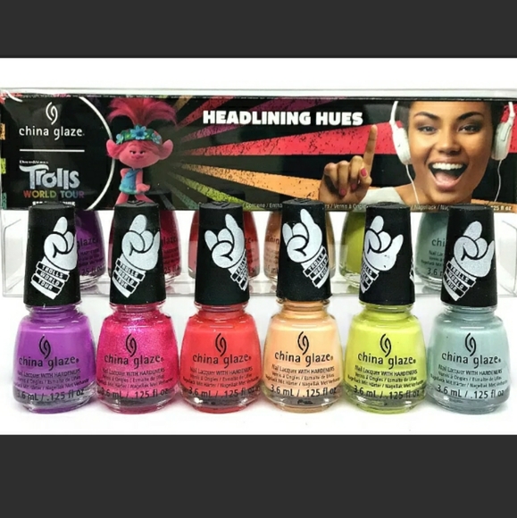 China Glaze mini Trolls World Tour Headlining Hues - Picture 1 of 3
